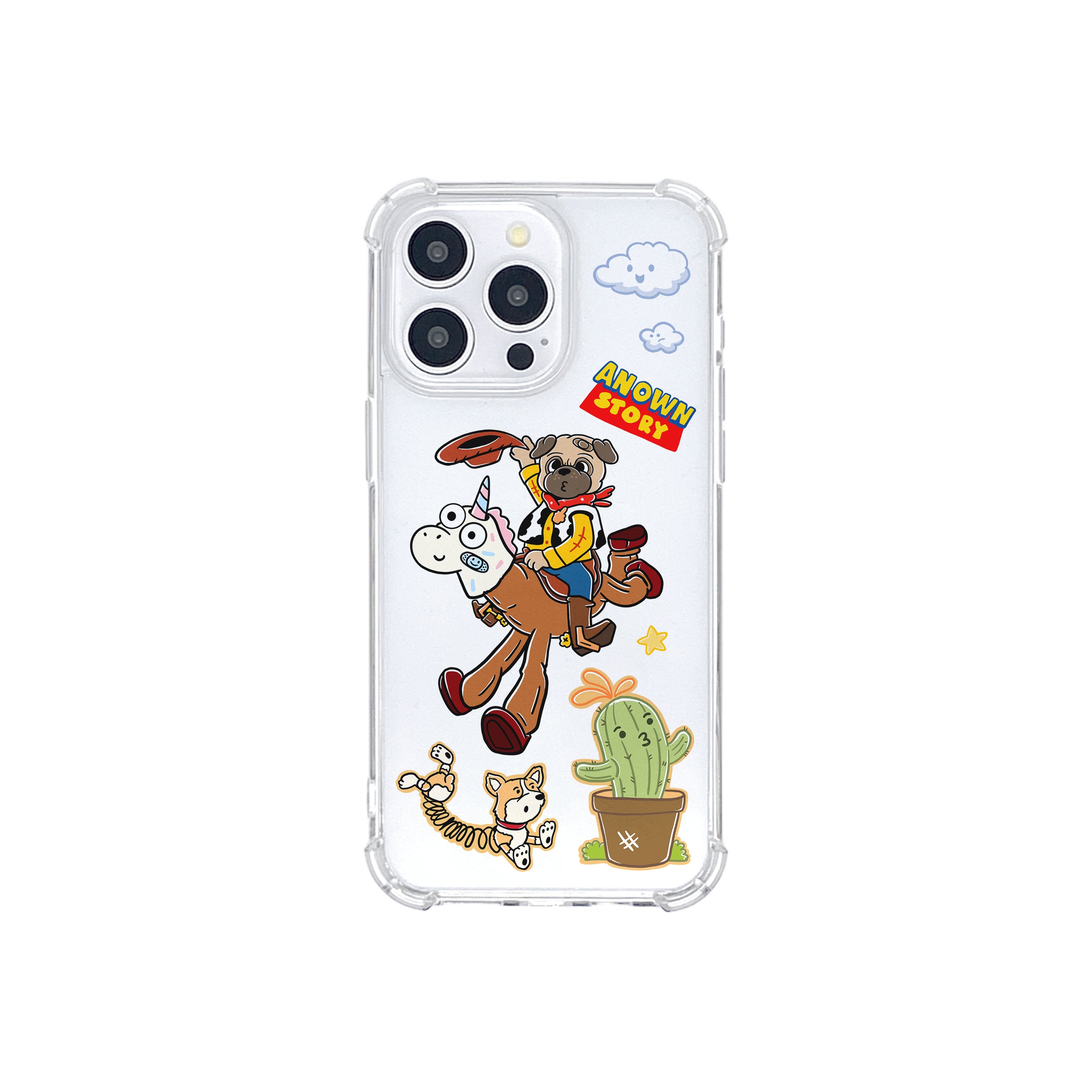 WOODY PUG PHONE CASE – Anown