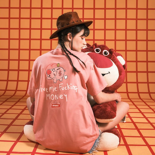 MONEY PIG T-SHIRT // PEONNY PINK