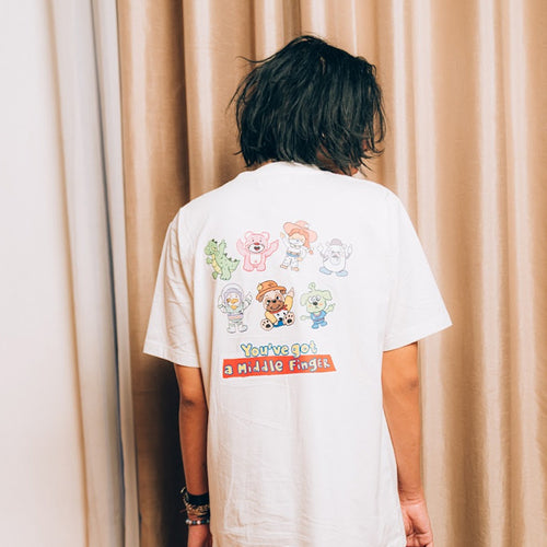 ANOWN STORY T-SHIRT // BROKEN WHITE