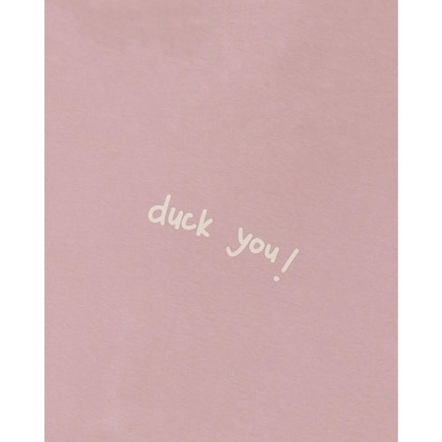 DUCK YOU! T-SHIRT // LILAC