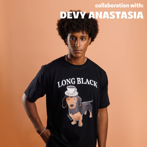 ANOWN X DEVY DESPRESSO T-SHIRT // BLACK