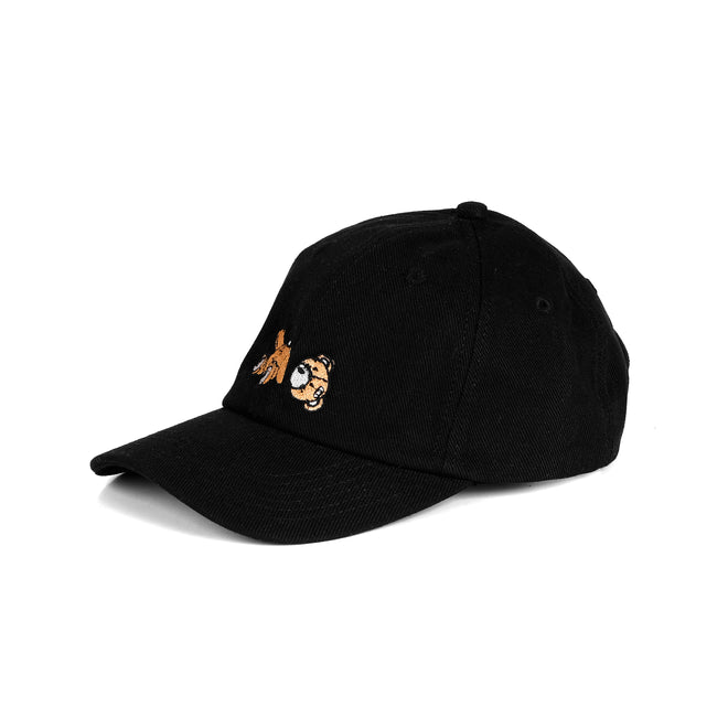 BEAR BASEBALL CAP // BLACK