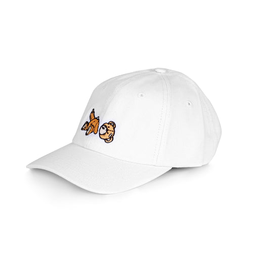 BEAR BASEBALL CAP // WHITE