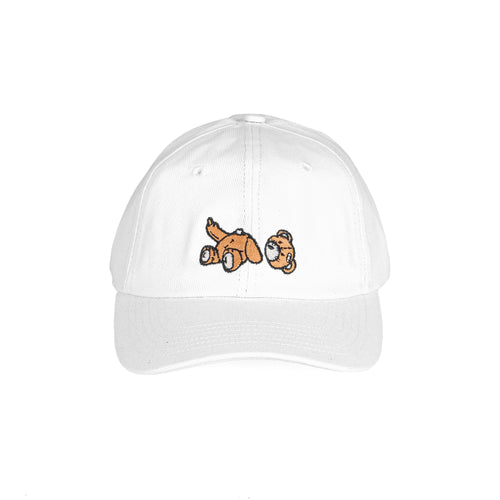 BEAR BASEBALL CAP // WHITE