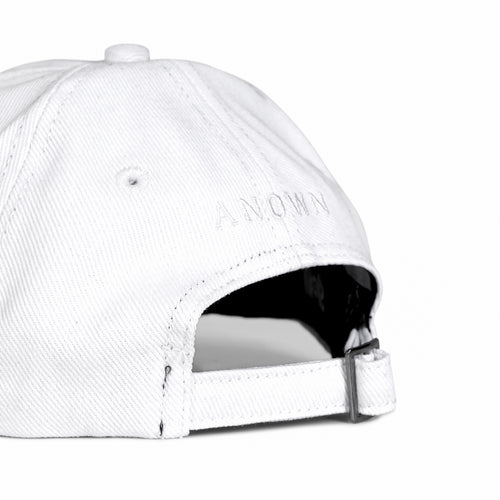 BEAR BASEBALL CAP // WHITE