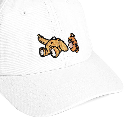 BEAR BASEBALL CAP // WHITE