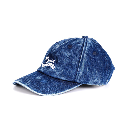 NO MORE DAYDREAMS BASEBALL CAP // DENIM WASHED