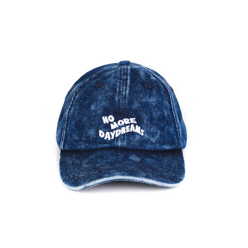 NO MORE DAYDREAMS BASEBALL CAP // DENIM WASHED