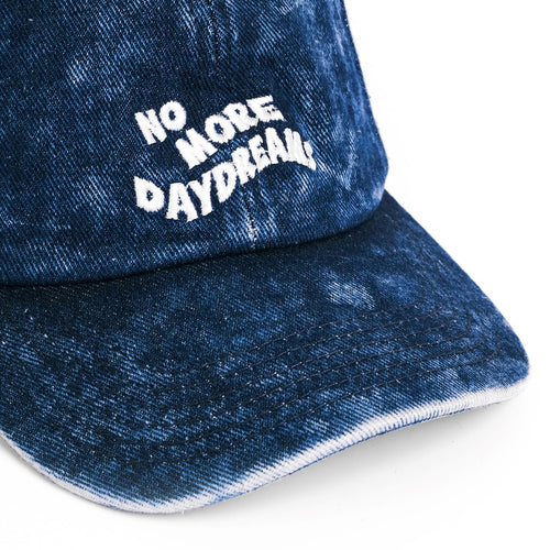 NO MORE DAYDREAMS BASEBALL CAP // DENIM WASHED