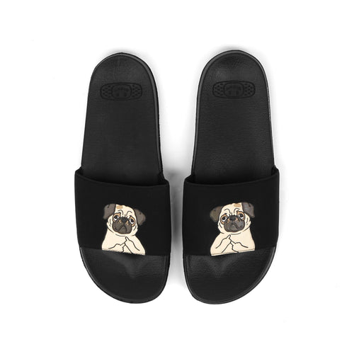 PUG YOU SLIDES // BLACK