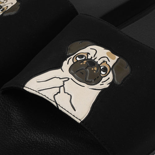 PUG YOU SLIDES // BLACK