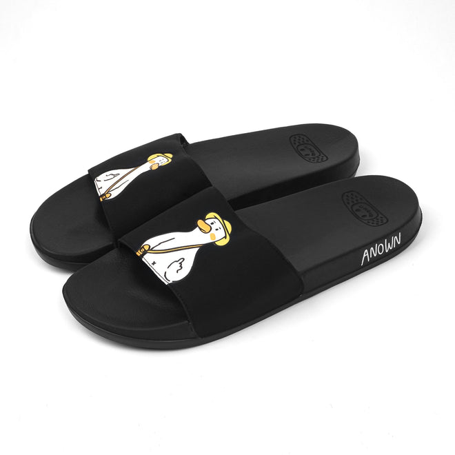 DUCK YOU SLIDES // BLACK