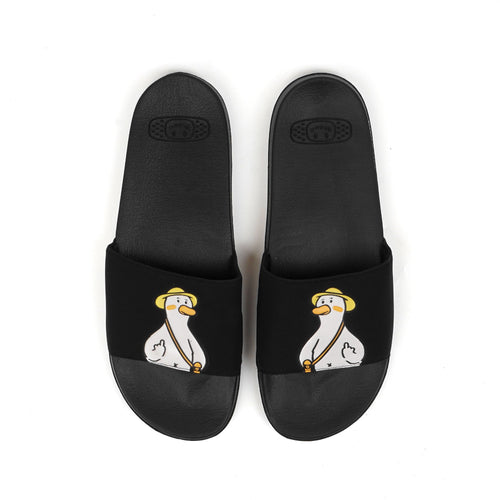 DUCK YOU SLIDES // BLACK