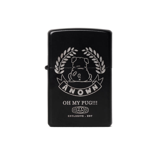 OH MY PUG ZIPPO LIGHTER // BLACK