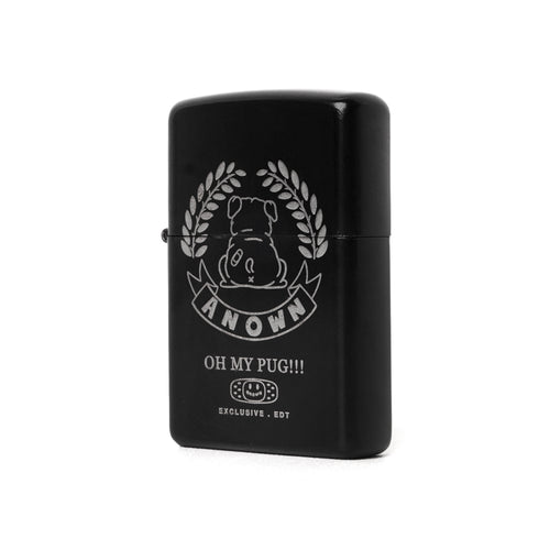 OH MY PUG ZIPPO LIGHTER // BLACK