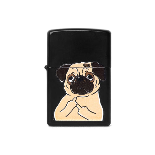 PUG YOU ZIPPO LIGHTER // BLACK