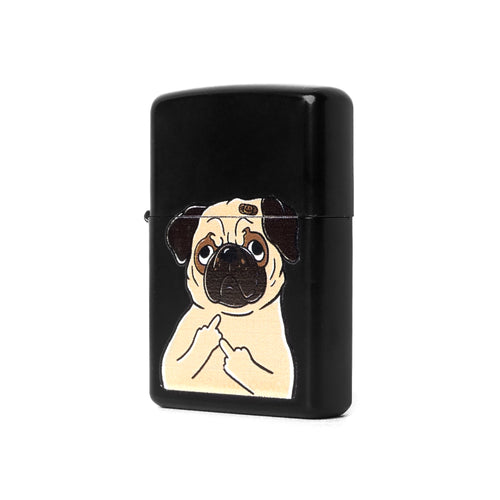 PUG YOU ZIPPO LIGHTER // BLACK