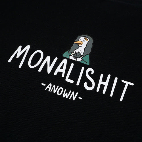 MONALISHIT SHOULDERBAG // BLACK