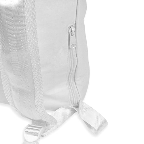 SHUT THE DUCK UP BUCKET BACKPACK // WHITE