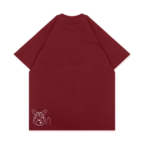 WHAT YOU LOOKING AT T-SHIRT // MAROON