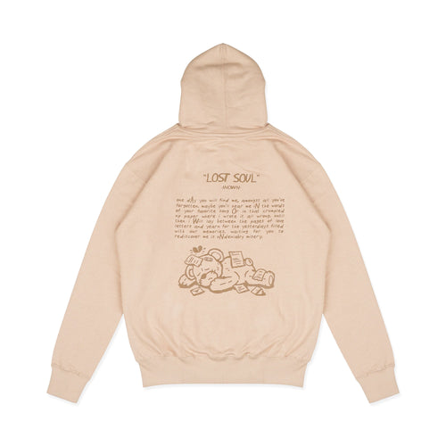 LOST SOUL HOODIE // BEIGE