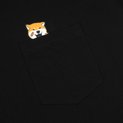 SHIBA INU T-SHIRT // BLACK