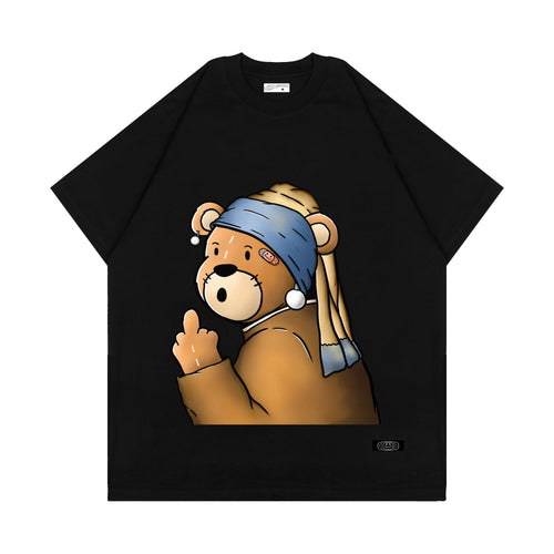 LADY BEAR T-SHIRT // BLACK