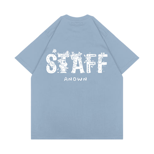 STAFF T-SHIRT // DUSTY BLUE