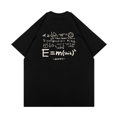 ALBERT EINSHIT T-SHIRT // BLACK