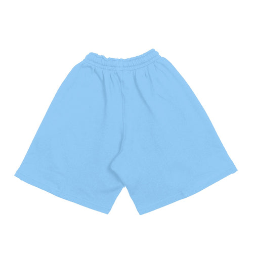 PEACE SIGN SHORT PANTS // SKY BLUE