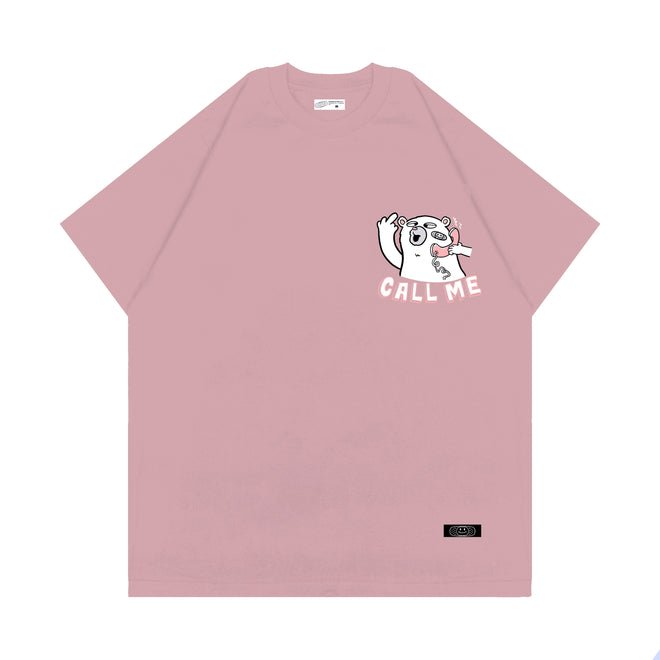 CALL ME T-SHIRT // DUSTY LILAC