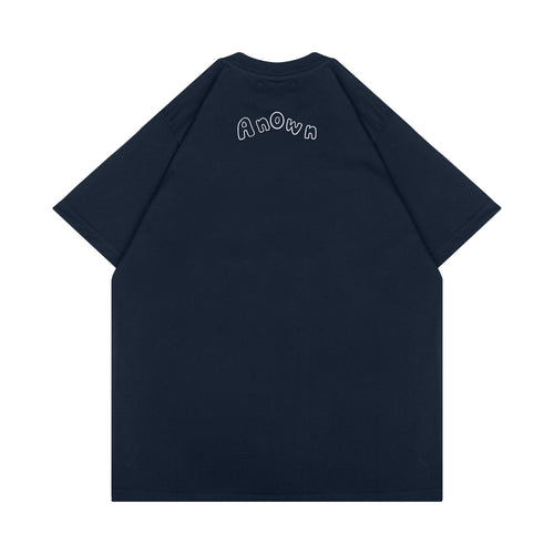 DEAD BUT HORNY T-SHIRT // NAVY