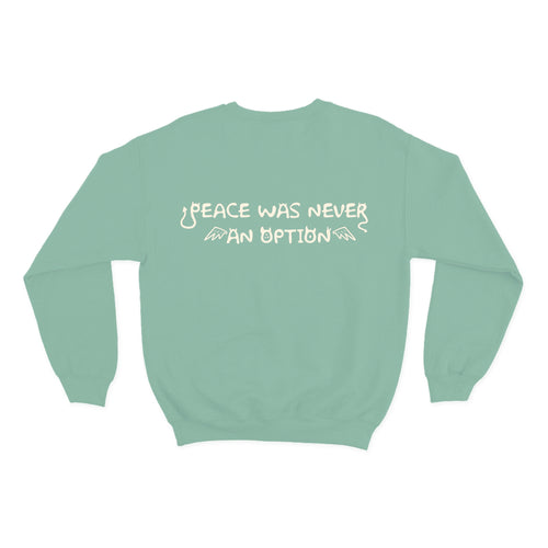 NO PEACE SWEATER // HARBOUR GRAY