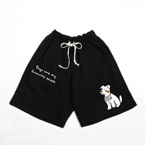 FAV PEOPLE SHORT PANTS // BLACK