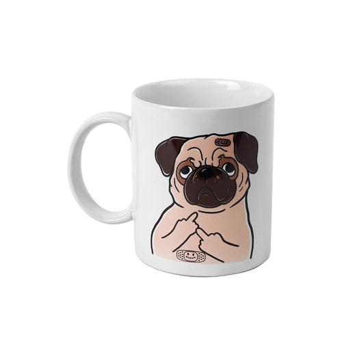 PUG YOU MUG // WHITE