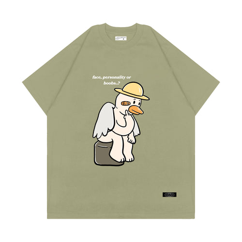 THE THINKER T-SHRIT // SAGE GREEN