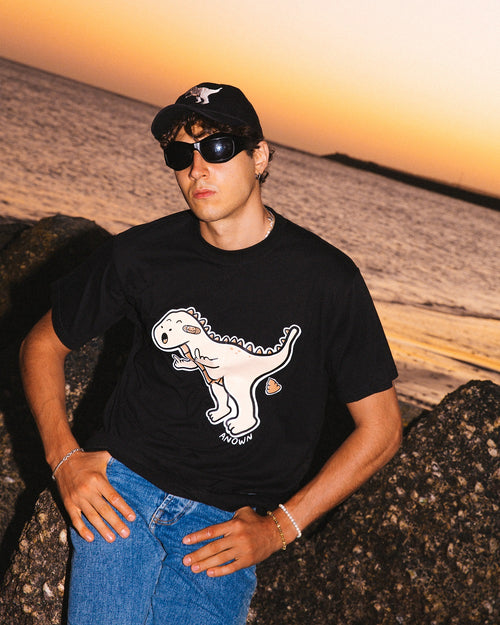 SPECIAL DINO T-SHIRT // BLACK