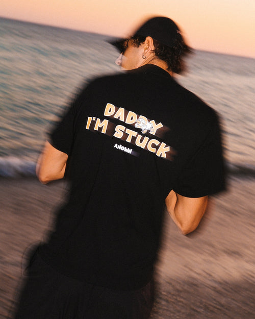 I AM STUCK T-SHIRT // BLACK