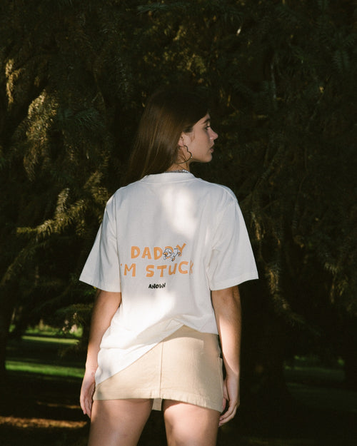 I AM STUCK T-SHIRT // WHITE