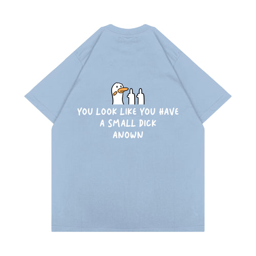 SMALL DICK T-SHIRT // DUSTY BLUE