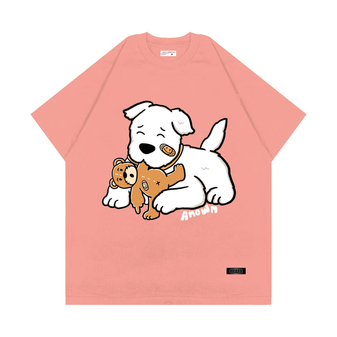 SILLY ME T-SHIRT // DUSTY PEACH