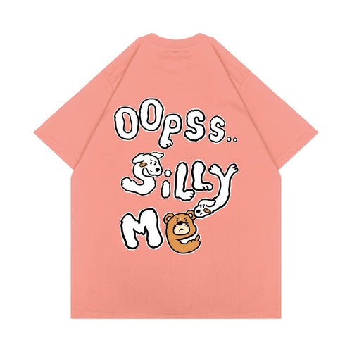 SILLY ME T-SHIRT // DUSTY PEACH