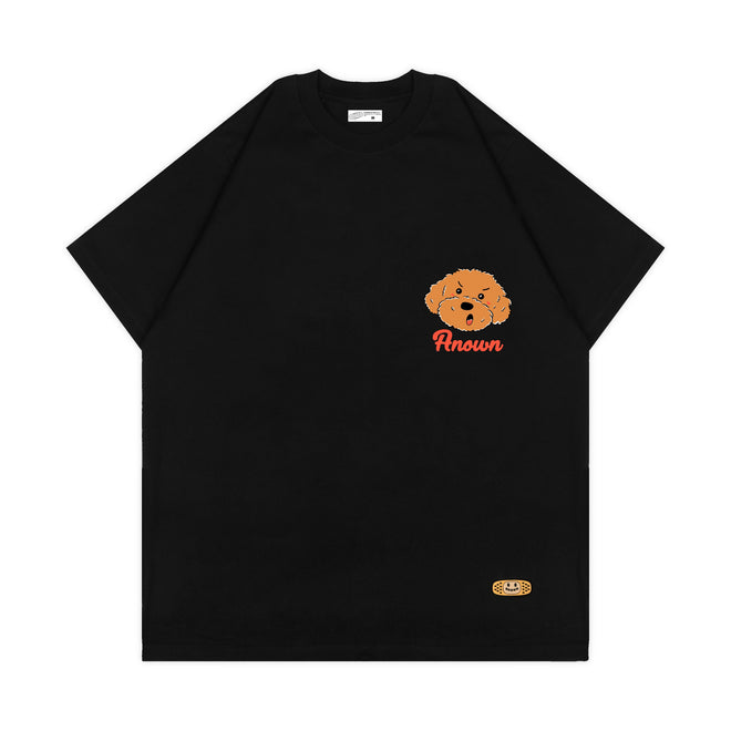 ANGRY POODLE T-SHIRT // BLACK