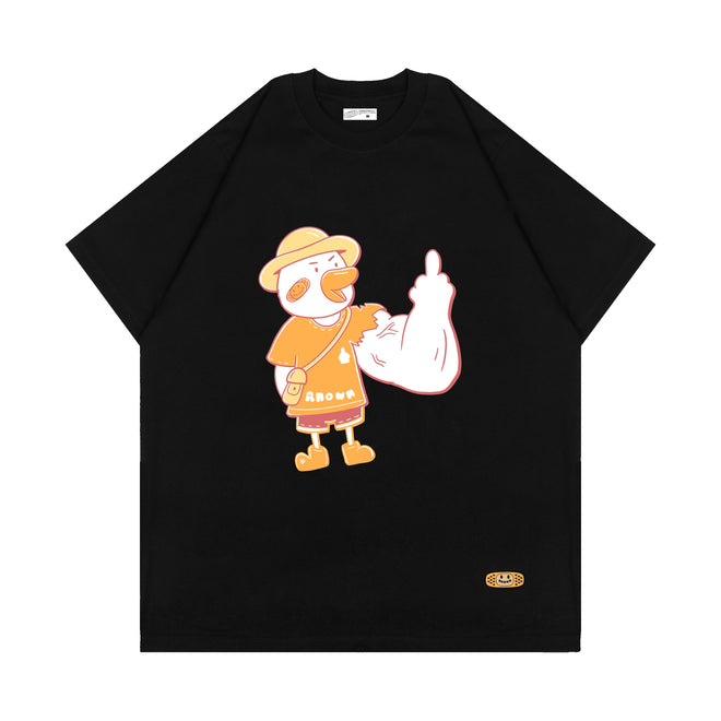 DUCK YOURSELF T-SHIRT // BLACK