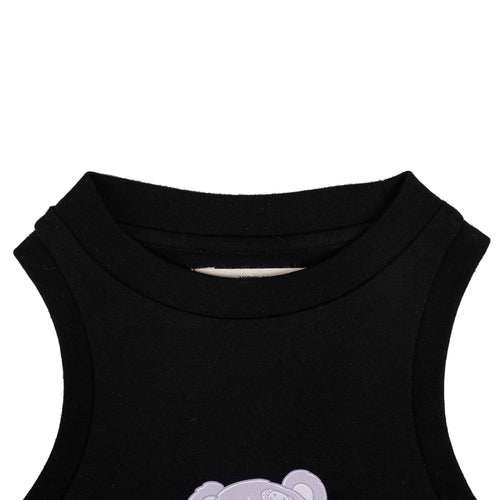 NOT UR BABY TANK TOP // BLACK