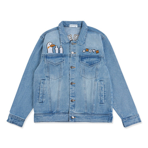 SMALL DICK DENIM JACKET // BLUE WASHED