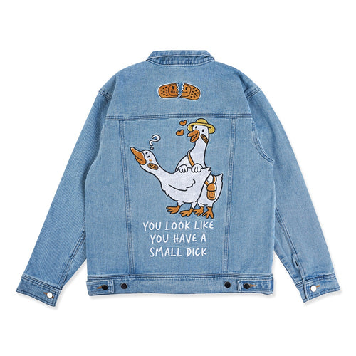 SMALL DICK DENIM JACKET // BLUE WASHED