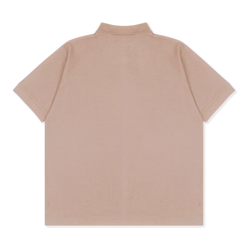 PUG HEAD POLO // LIGHT BROWN