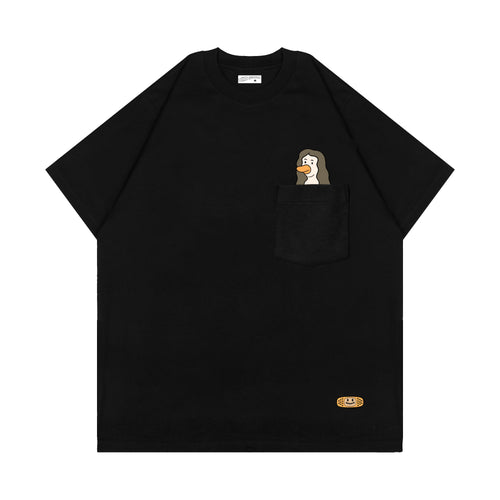 DUCKYMONA T-SHIRT // BLACK