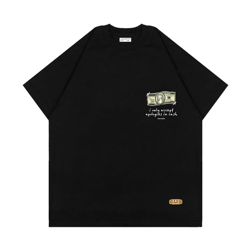 DOLLAR T-SHIRT // BLACK